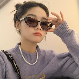 🕶️個性復古歐美貓眼鉚釘黑框墨鏡🕶️ 太陽眼鏡 Y2K 韓國 小紅書熱賣 時尚 潮流 韓系 抗UV 6242