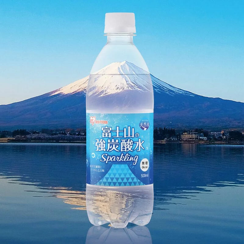 【最低價】日本製 富士山強氣泡礦泉水 500ml 氣泡細緻 日本熱銷