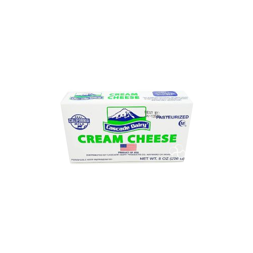 【聖寶】	Cascade Dairy 奶油乾酪 奶油乳酪 -  226g/盒 [ 冷藏配送 ]