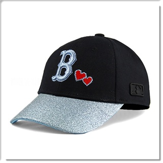 【ANGEL NEW ERA 】 MLB Old Fashioned Cap 紅襪 B 黑 藍 老帽 金蔥 愛心