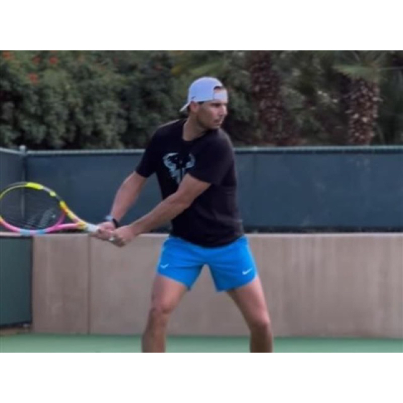 Nike Court DriFit 7’’ Rafa Short 亮麗藍 網球褲2024 Nadal 印地安泉