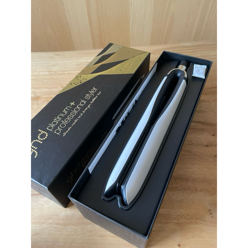 GHD☆Platinum+白金造型夾直板夾離子夾全新白色(英國版)附盒