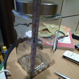 柱型透明玻璃儲物儲食罐/泡菜罐/