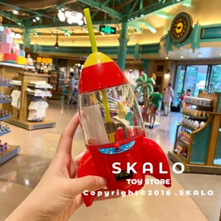 SKALO［玩具總動員－三眼怪火箭水壺］上海迪士尼 水杯 外星人 三眼仔 夾娃娃機 Disney