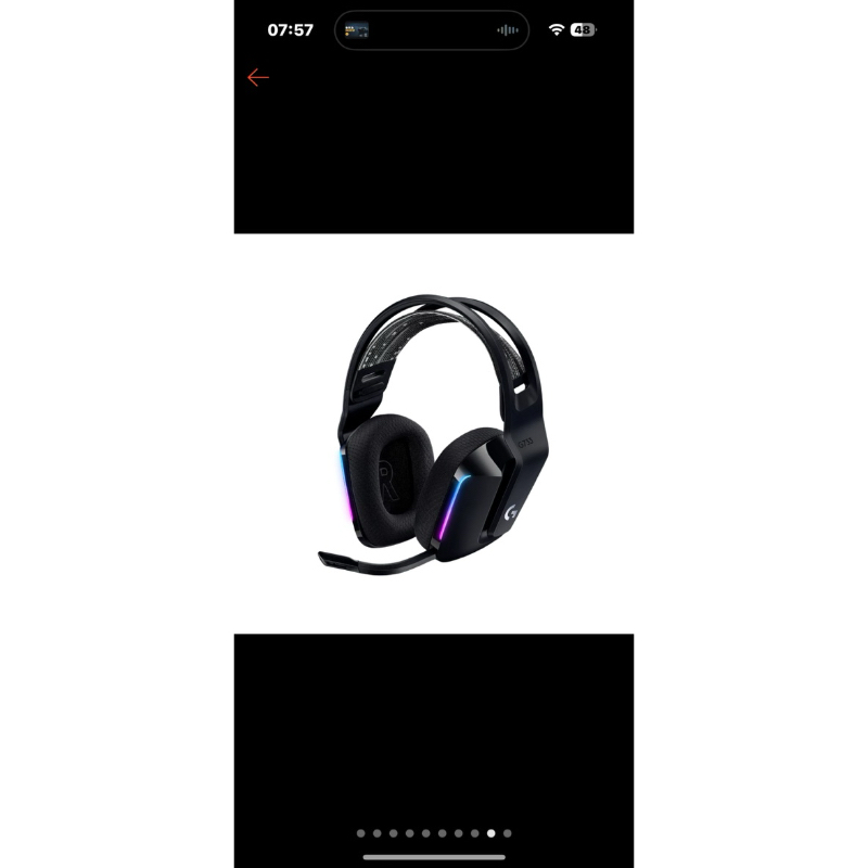 Logitech G 羅技 G733 RGB炫光電競耳機麥克風