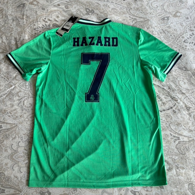 全新 Adidas 2019-20 西甲皇家馬德里 Real Madrid 阿扎爾 Hazard 第二客場足球衣
