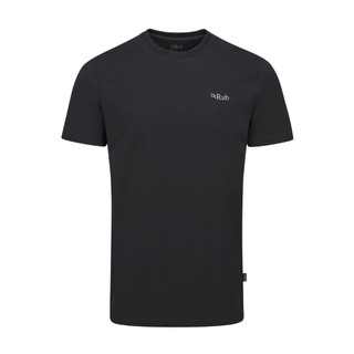 Rab Men's Basecamp 3 Peak Tee 男 有機棉短T QCC-05-BEL 鯨魚灰｜碧綠商行