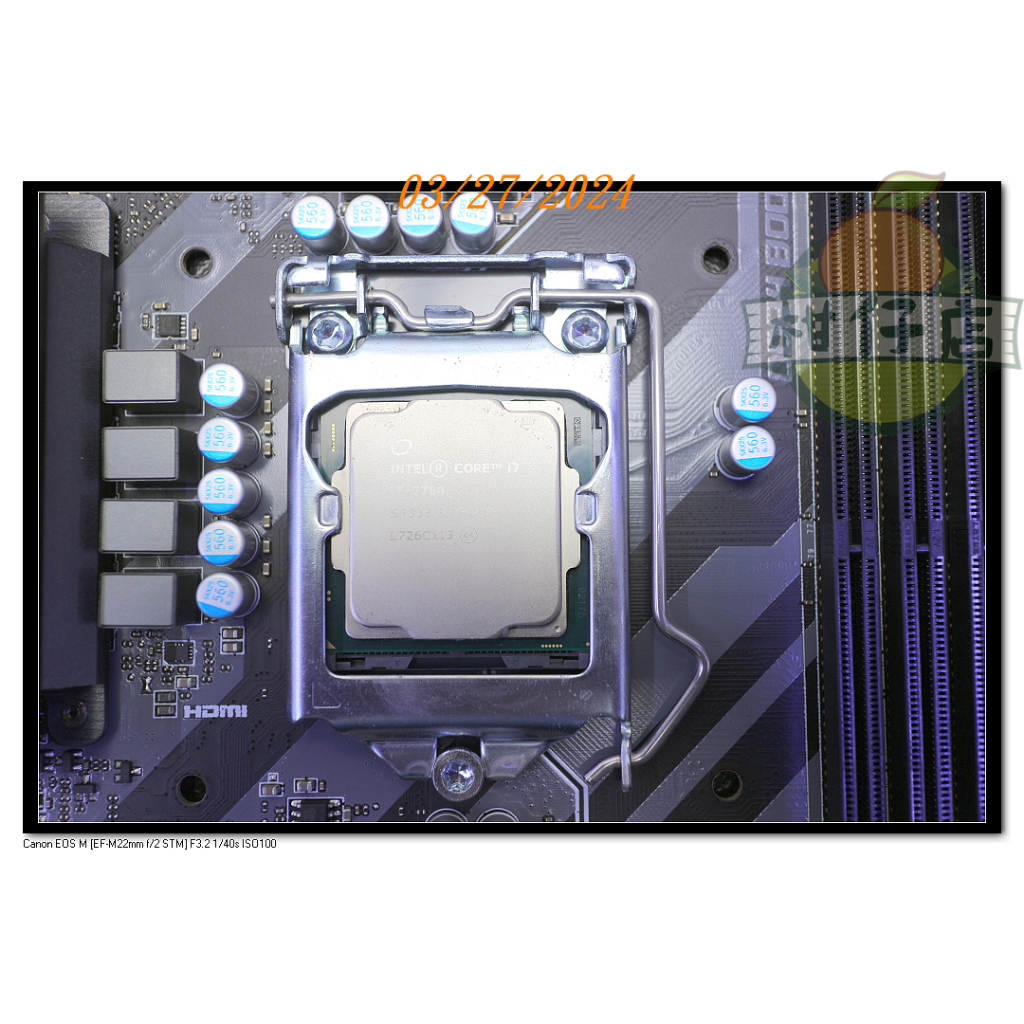 含稅價 intel Core i7-7700 SR338 3.6GHZ 4C8T 1151腳位 二手拆機良品