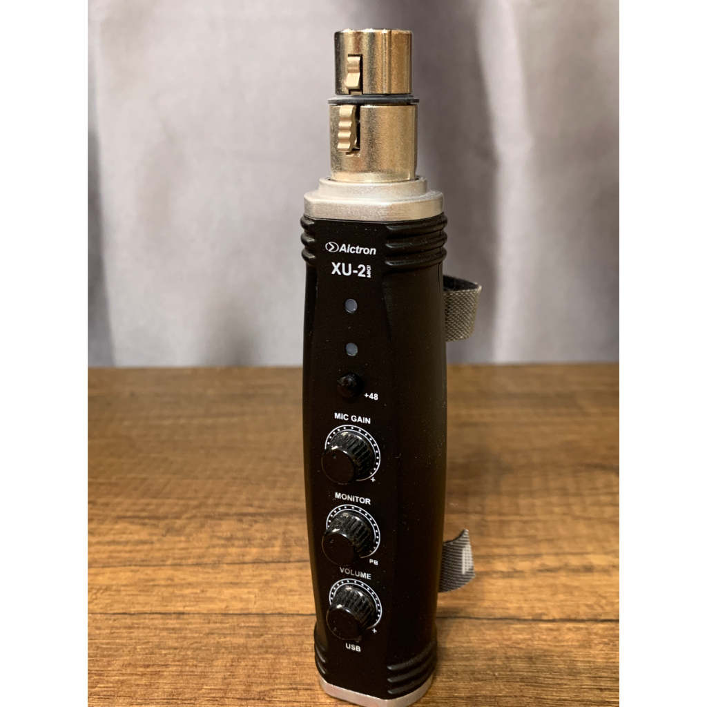 Alctron XU-2 MKii 錄音介面 XLR轉USB 麥克風 USB XLR 48V幻象 動圈 電容