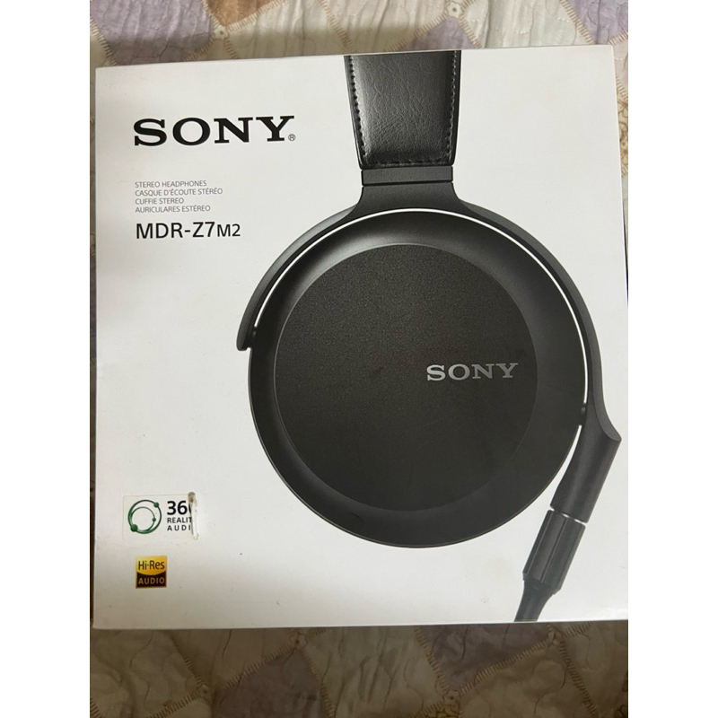 二手  已過保 品項好 SONY MDR-Z7m2 + 原廠4.4mm平衡線材 MUC-B20SB1