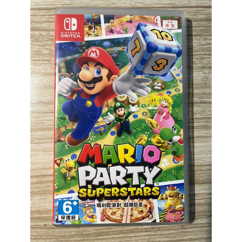 Switch瑪利歐派對 超級巨星 Mario Party Superstar 中文版