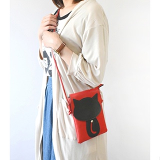 Japan日本直送✈貓咪造型時尚手機包 零錢包 側背包 斜背包 手機包 斜背包女 小包 手機袋 斜挎包