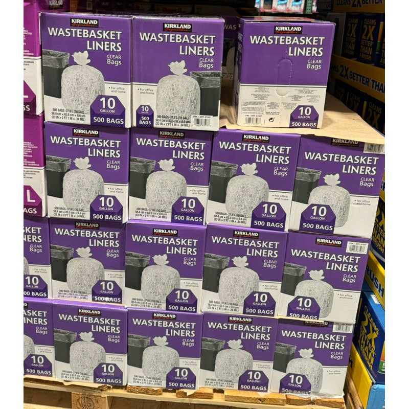 【阿賢市坊】好市多 Costco KIrkland signature 科克蘭垃圾袋 500入（重量，一單限一）