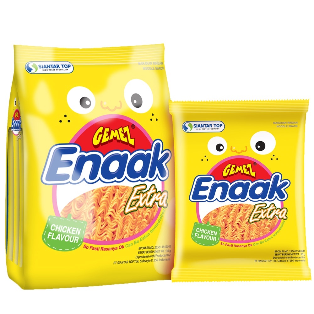 [出清]ENAAK  韓式小雞麵 增量原味 30g*3包