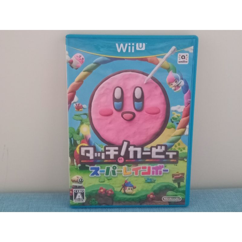 Wii U 星之卡比 彩虹詛咒 日文版 二手