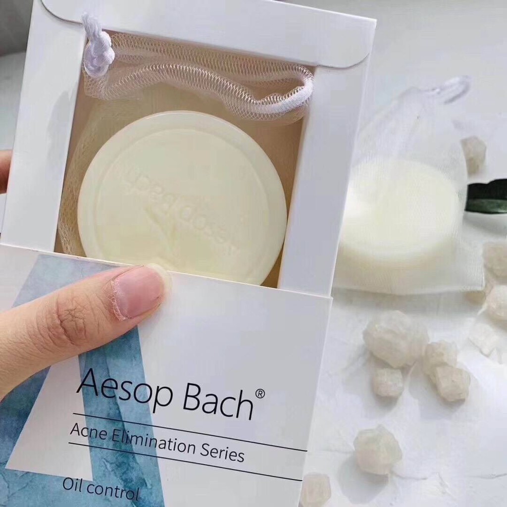 買3送1🔥Aesop Bach 海鹽除螨皂 洗臉皂 洗面皂 洗手皂 潔膚塊 香皂 身體皂 洗手皂 肥皂 痘痘