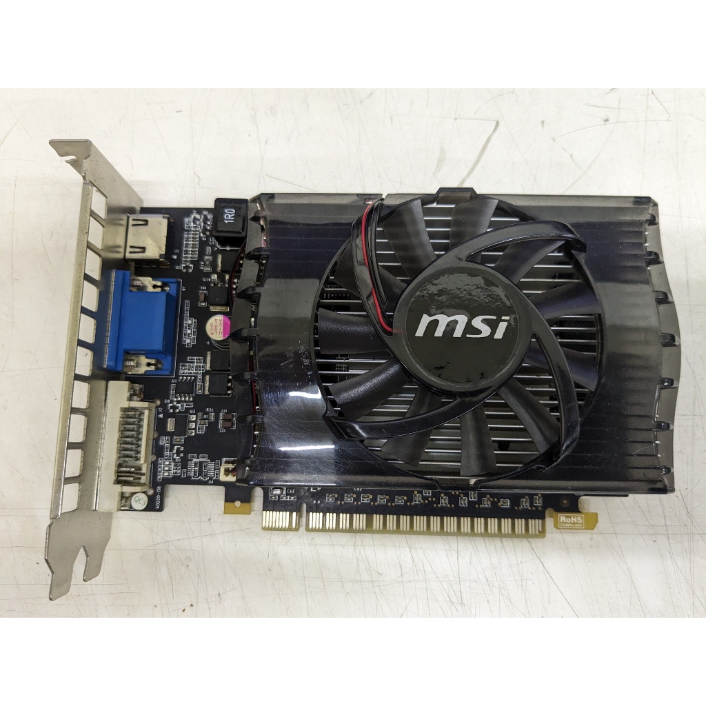 微星 GT630 DDR3  4G 顯示卡 HDMI 二手良品 售$499元/張