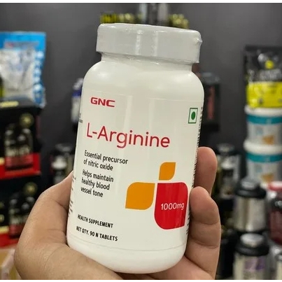 💪GNC L-Arginine 左旋精胺酸錠 💊精胺酸 1000mg 90顆 運動保健 健身 🆗素食 一氧化氮 肌肉