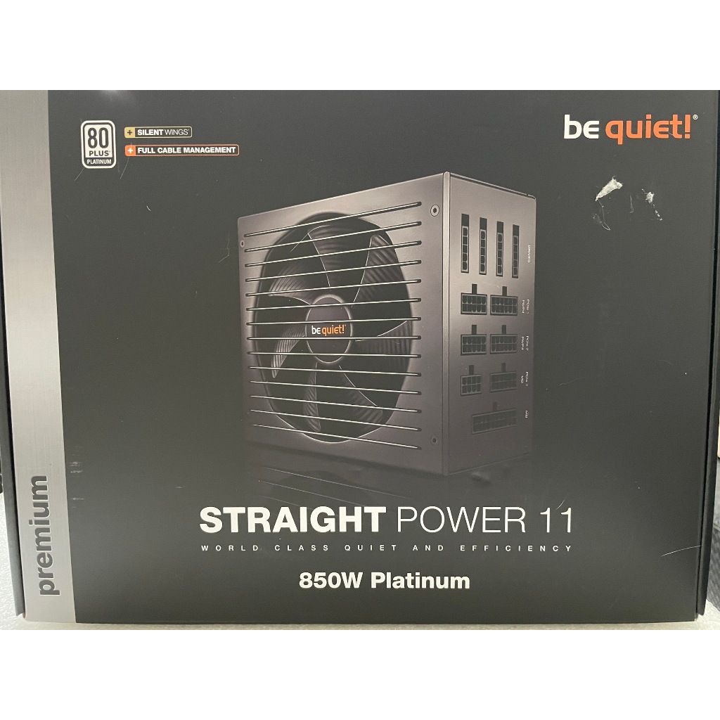 Be quiet! Straight Power 11 850W Platinum 白金牌RMA 新品