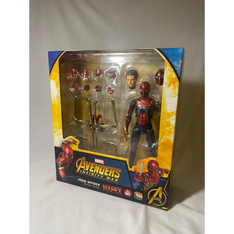 MAFEX 081 Iron Spiderman 終局之戰 無限之戰 鋼鐵蜘蛛裝 蜘蛛人