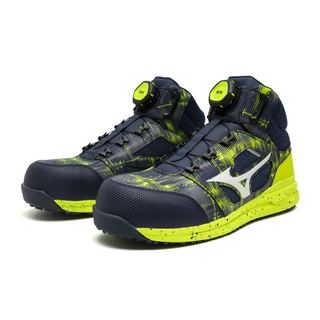 MIZUNO 美津濃 PRIME FIT LS II BOA 旋鈕 寬楦 耐油 防護鞋 塑鋼頭 F1GA246693