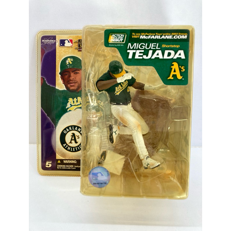 Miguel Tejada 運動家隊 - 麥法蘭 McFarlane / MLB 2002年MVP