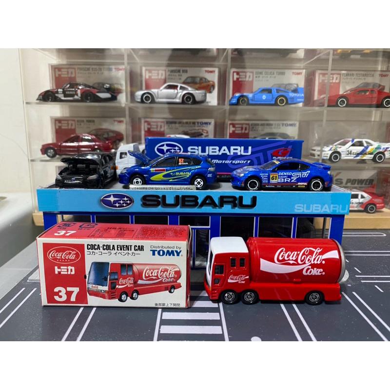 TOMICA NO.37-4 COCA-COLA EVENT CAR 稀有絕版藍標號車