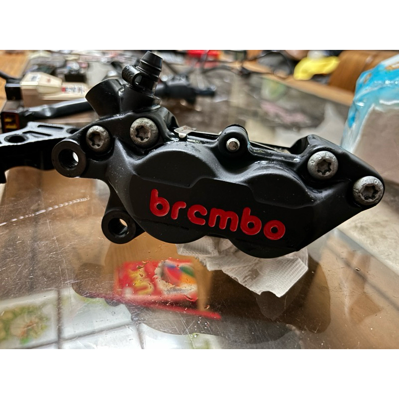 Vespa Brembo對四 公司貨含卡座