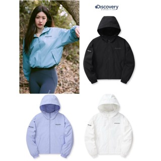 韓國 Discovery 24SS 女裝 高允貞代言 短版防風連帽外套 DWWJ3M041