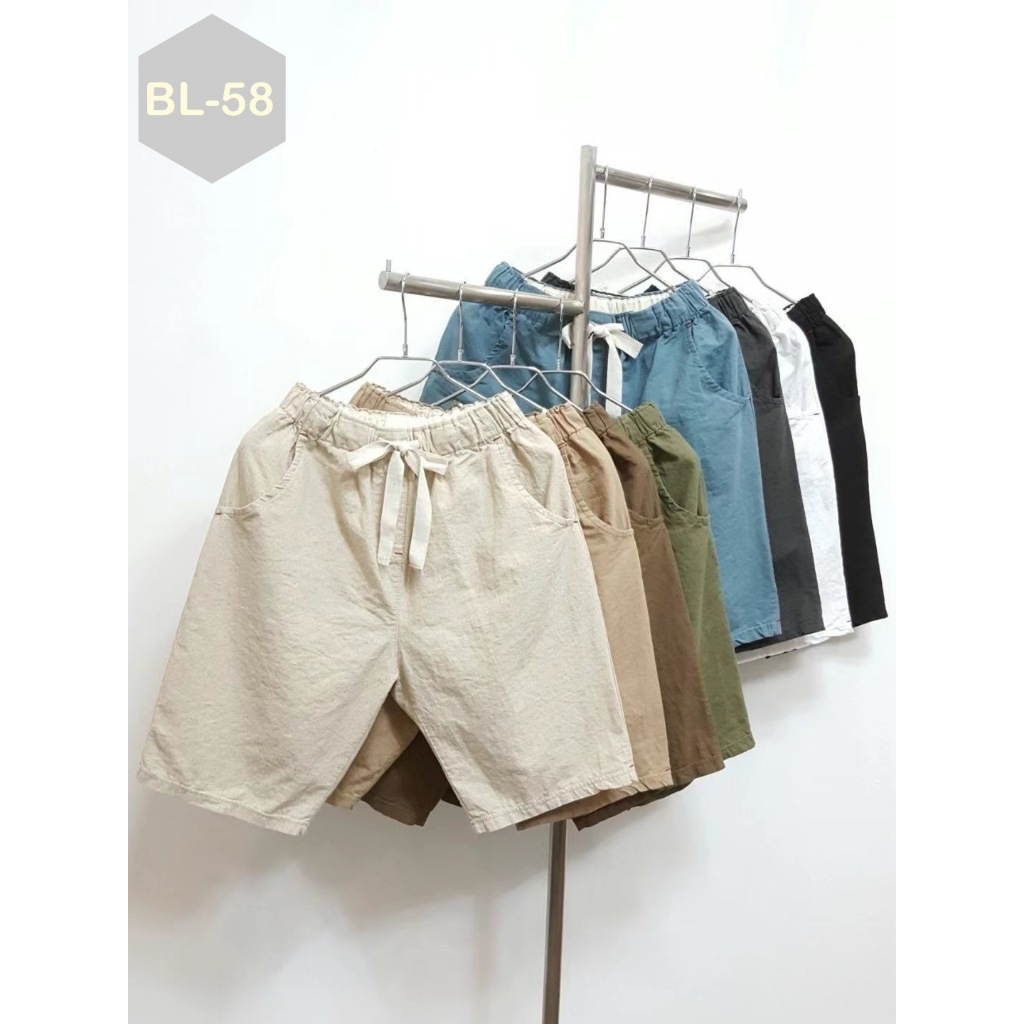 （預購）BL-58 1130407⭐️韓國Base_station&amp;Like_B女裝-搖擺水洗五分褲⭐️