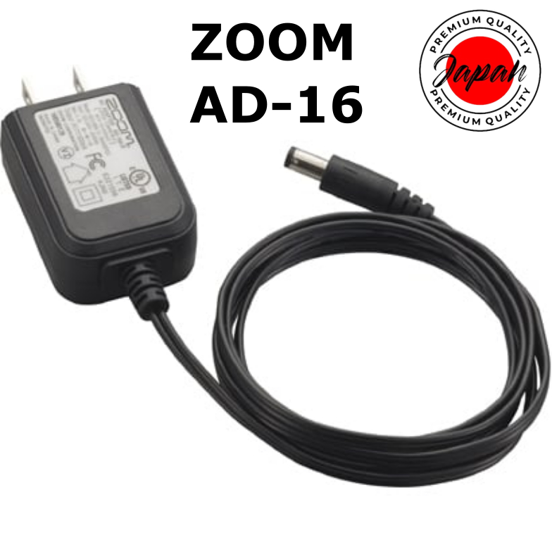 ZOOM AD-16 交流電源供應器100-240V DC9V/500mA 適用於G1X、GFX、MS-50G、MS-6