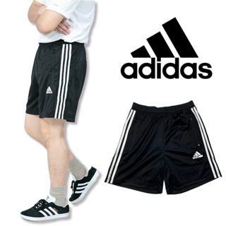 Adidas 運動短褲 透氣 彈性 愛迪達 短褲 大尺碼 抽繩 無刷毛 #9683