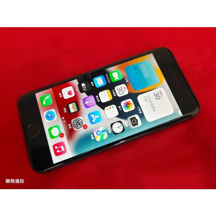 聯翔通訊 黑色 Apple iPhone 8 64G 原廠過保固2020/3/24 無原廠盒裝※換機優先
