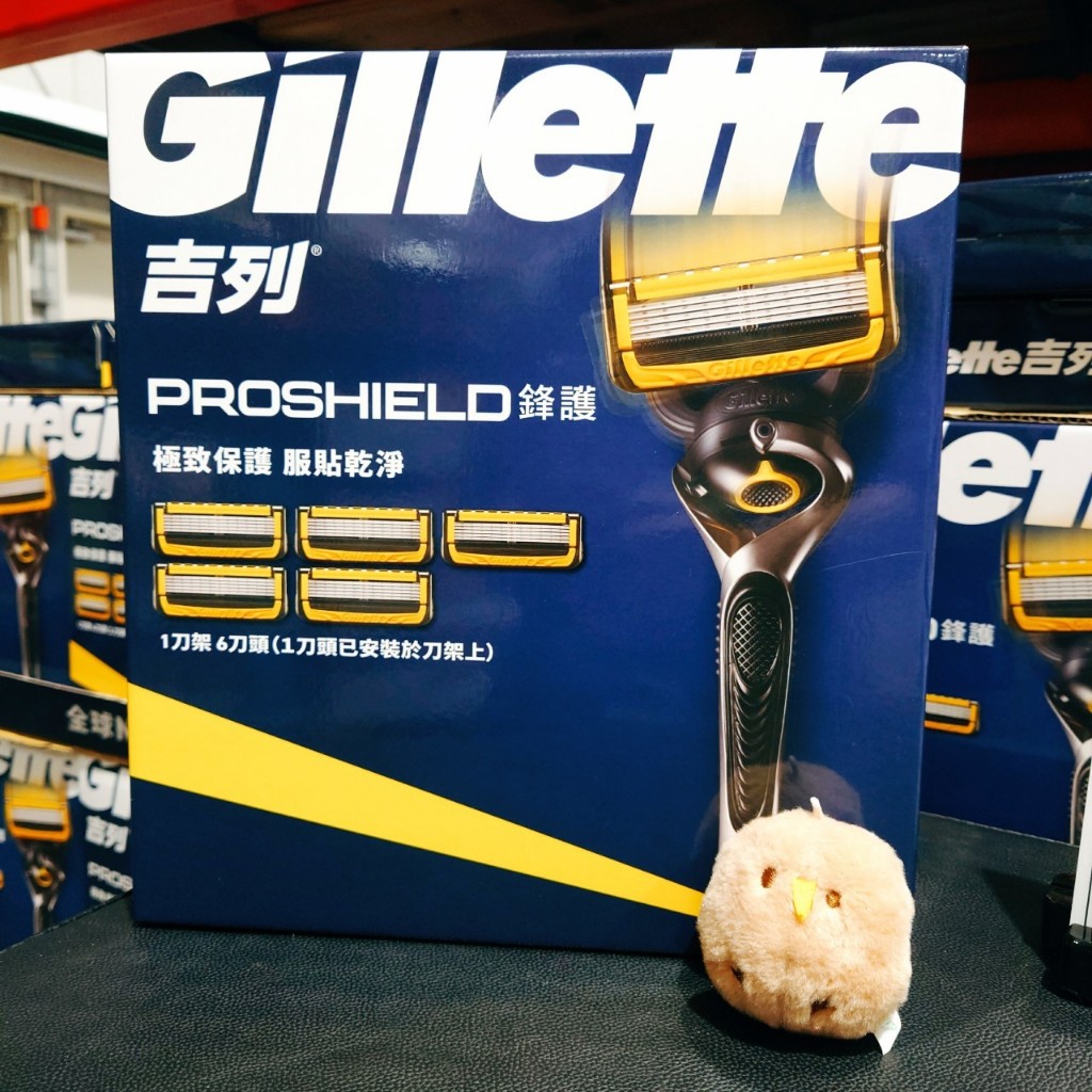 COSTCO 吉列 鋒護手動刮鬍刀組 刀架 X 1 + 刀頭 X 6 鋒護 刮鬍刀 Gillette Proshield