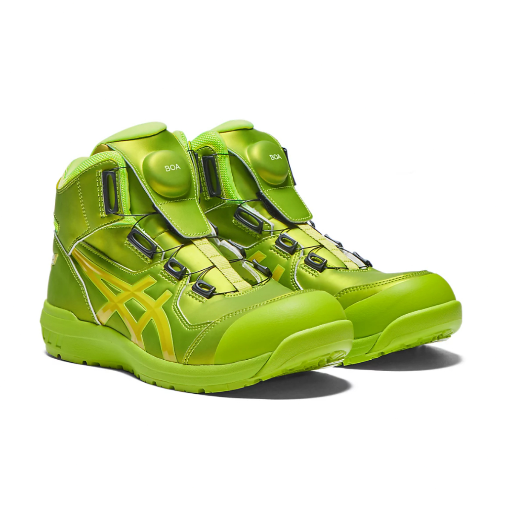 限量綠色 勞工 日本 亞瑟士 ASICS 安全鞋 CP304 BOA 旋鈕調整 輕量化 工作鞋 防護鞋 防滑 耐油 防水