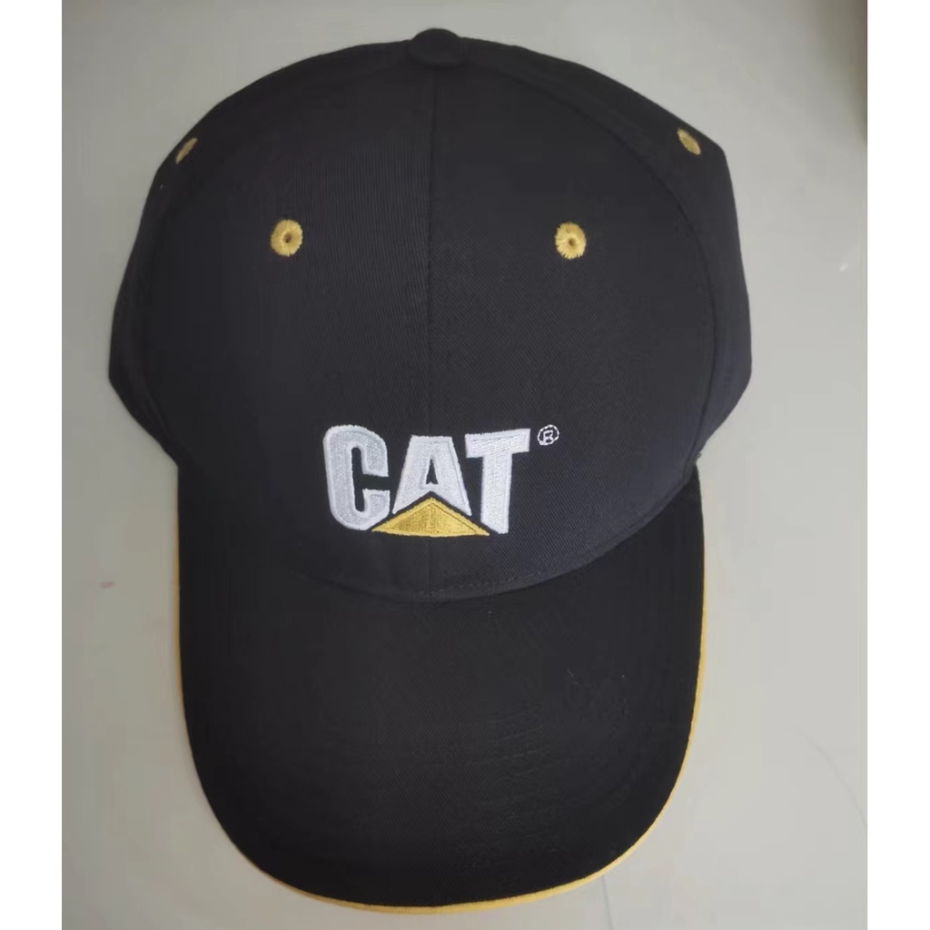 CAT卡特棒球帽 純棉棒球帽 金屬扣調節 品質棒球帽 鴨舌帽 棒球帽子