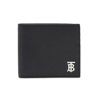 【鋇拉國際】BURBERRY 男款 雙折式粒紋八卡短夾/錢包 黑色 義大利正品代購 歐洲代購 台北實體工作室