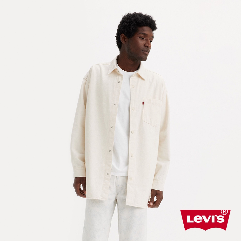 Levi's® Wellthread®環境友善系列 牛仔襯衫式外套 男款 A7556-0000 人氣新品