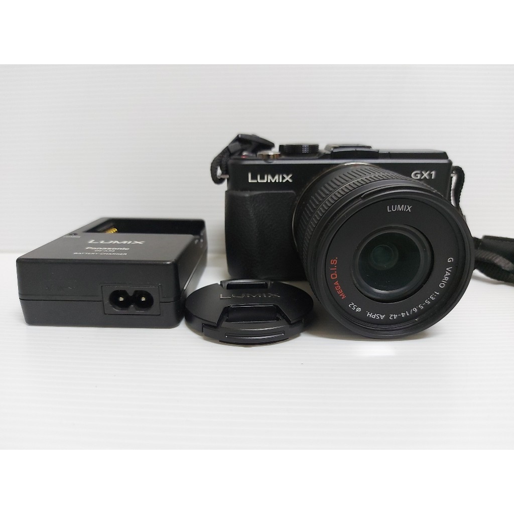 Panasonic Lumix DMC-GX1 DMC-GX1GT GX1 數位相機 + h-fs014042 鏡頭 干