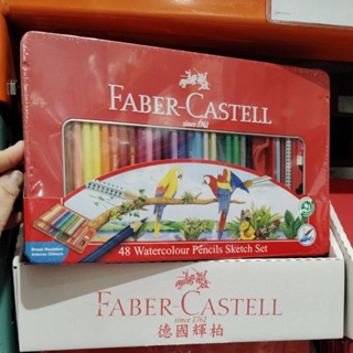 好市多 Faber-Castell 輝柏 水溶性彩色鉛筆 48色 #120093