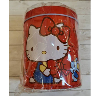 日本 【三麗鷗Hello Kitty】 蝴蝶結小圓罐存錢筒