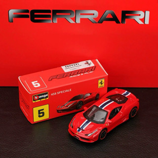 【六四分之一】Bburago 比美高｜法拉利 FERRARI 458 SPECIALE｜1/64合金模型車