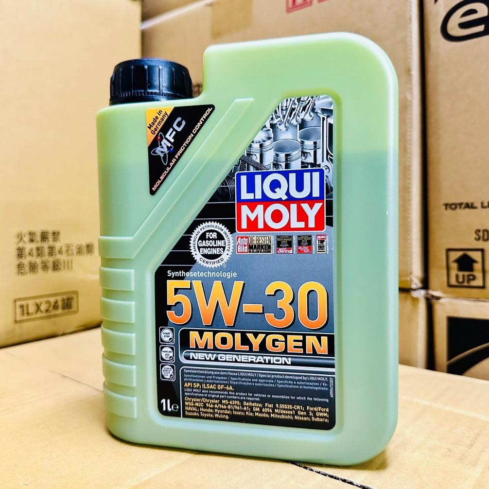 LIQUI MOLY MOLYGEN 力魔 5W30 全合成機油 液態鉬 日美系車款適用 渦輪多汽門適用