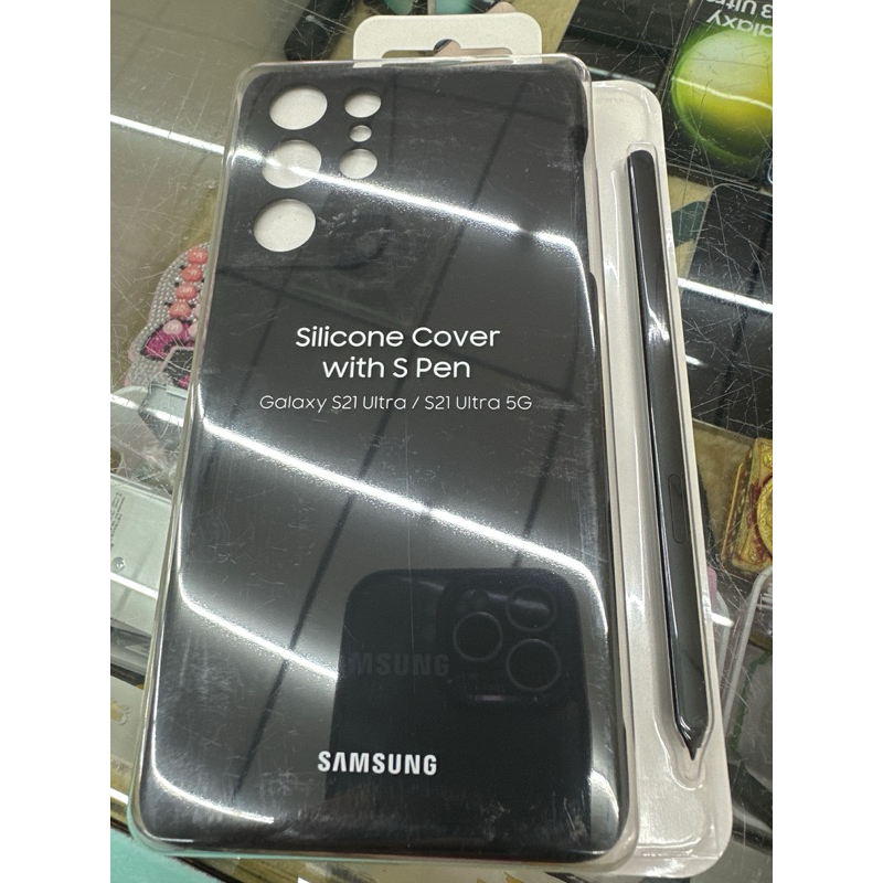 Samsung 原廠 S21 Ultra 5G 手機保護殼含觸控筆