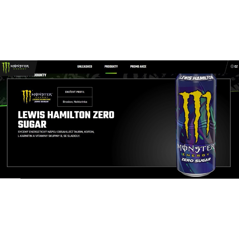 魔爪 Monster Lewis Hamilton紀念版 500ml 台灣非常稀有