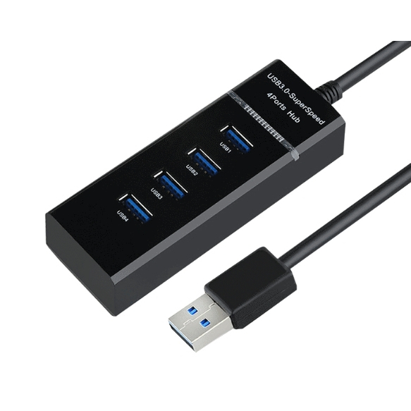 『久久百貨』 USB3.0HUB 4口3.0分線器 全3.0集線器hub擴展器USB電腦分線器 電腦