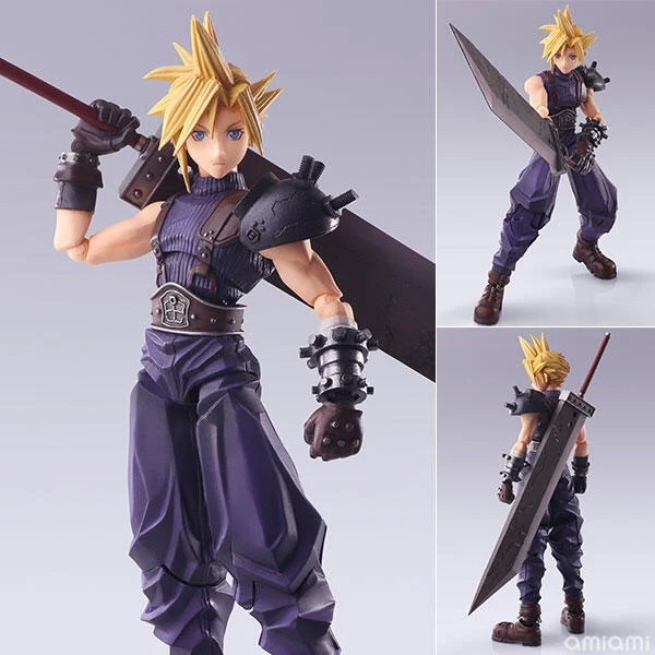 【預購商品】SQUARE ENIX 史克威爾 FF7 BRING ARTS 克勞德 CLOUD 太空戰士7 可動模型