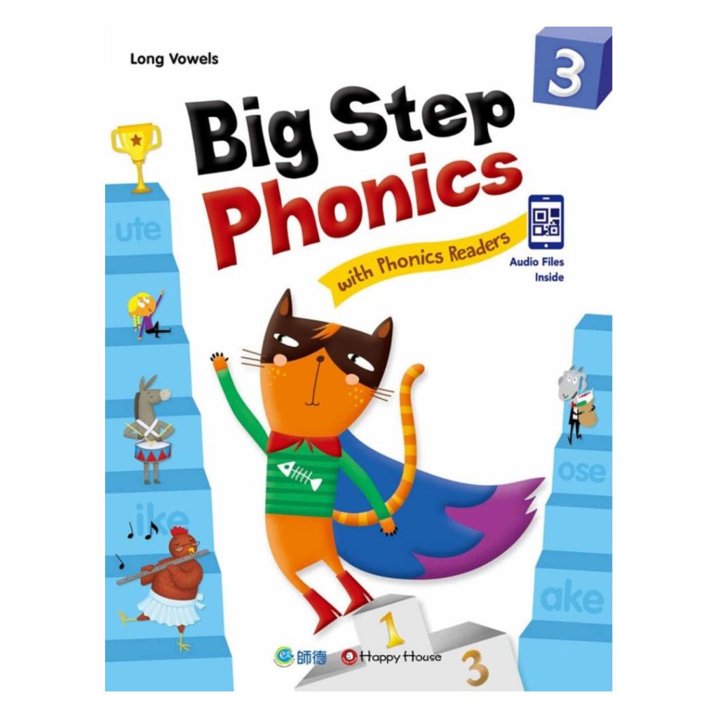 Big Step Phonics with Phonics Readers 3(課本+練習本)