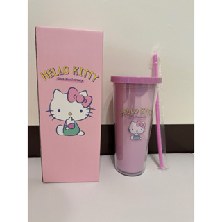 《全新》 Hello Kitty透明飲料杯