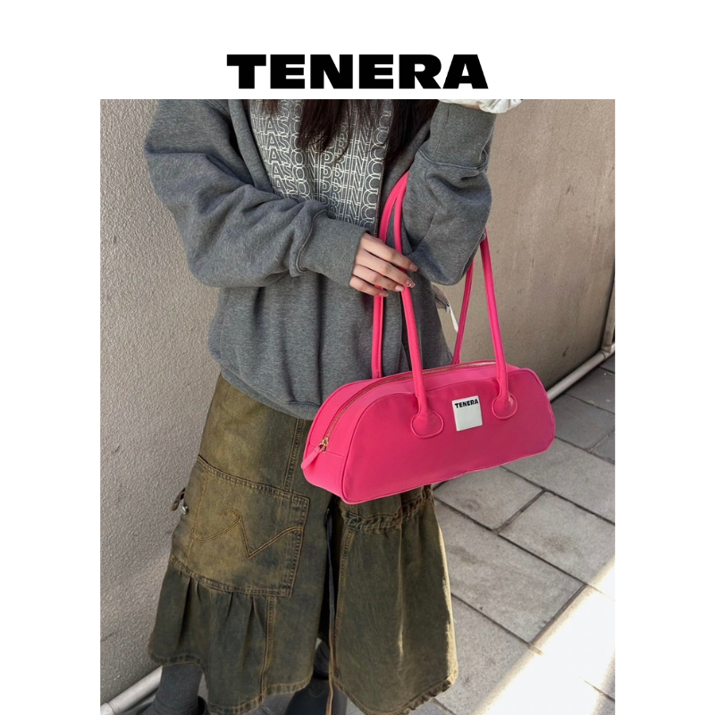 【TENERA】法棍包系列- 芭比粉 預購 (台灣總代理原廠正貨)